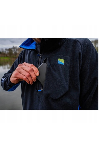NO BRAND Hanorac din fleece cu protecție împotriva vântului Preston Micro Fla...