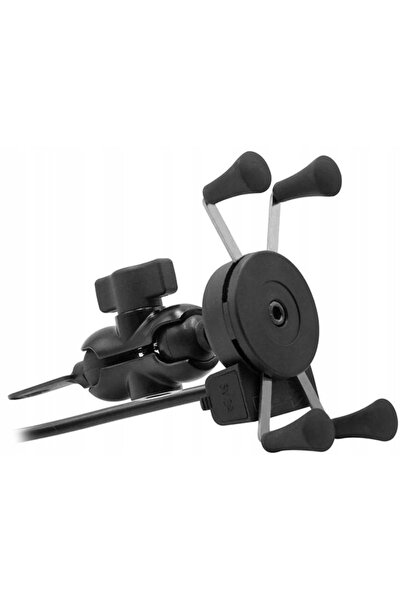 eXtremestyle Suport telefon GPS pentru bicicletă cu încărcător USB XL