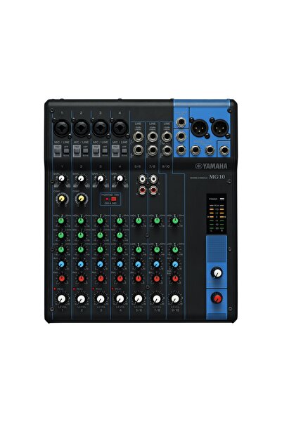 NO BRAND Mixer analogic Yamaha Mg10 cu 10 canale pentru sisteme de sunet de s...
