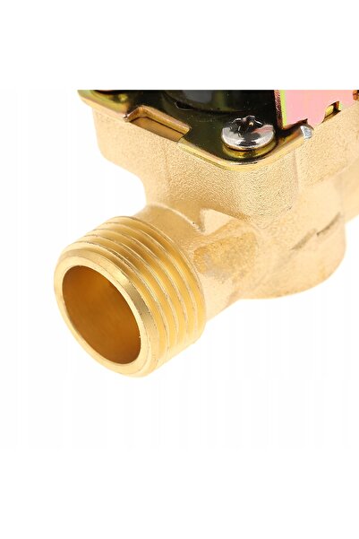 NO BRAND Electrovalvă de apă electromagnetică, CC 12V, G 1/2”