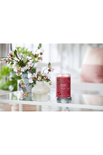 NO BRAND Lumânare parfumată Yankee Candle BLACK CHERRY TUMBLER 567g