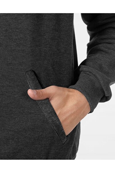 NO BRAND Hanorac mare și călduros pentru bărbați, căptușit cu fleece, 2364-3 4XL