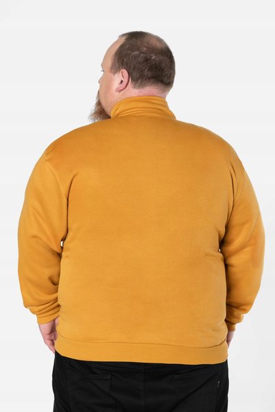 NO BRAND Hanorac sport mare din bumbac, casual, pentru bărbați, cu fermoar, 4...