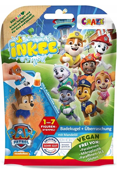 NO BRAND Bombă de baie Paw Patrol 80 g Smell Gummies Coli pentru copii
