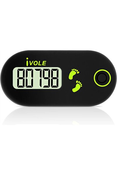 NO BRAND Pedometru electronic portabil, contor de pași mini, 99.999 de pași