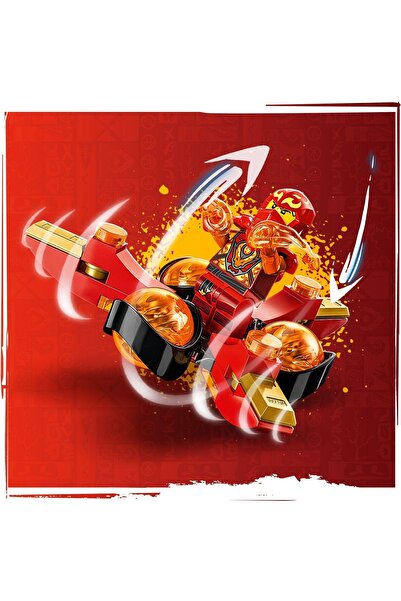 NO BRAND LEGO 71777 NINJAGO Dragonul lui KAI jucărie rotativă + pungă cadou LEGO