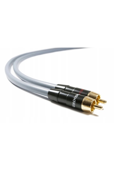 NO BRAND Cablu audio interconect 2x RCA - 2x RCA (Cinch) Melodika Md2R50G Gun...