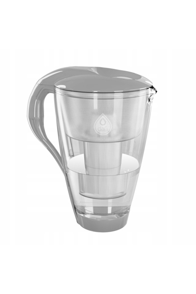 NO BRAND Carafă de sticlă cu filtru Dafi Crystal Led 2 L + 10 filtre Dafi Cla...