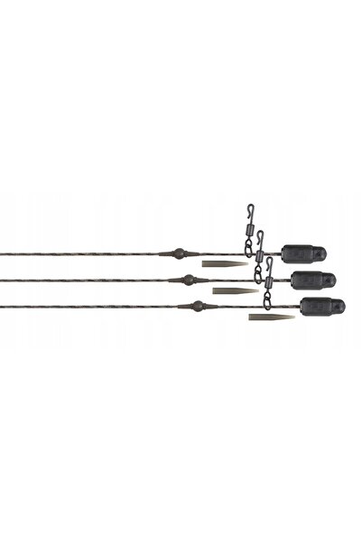 NO BRAND Fox Naturals Monturi cu clemă tip elicopter din cupru 50Lbs Kit