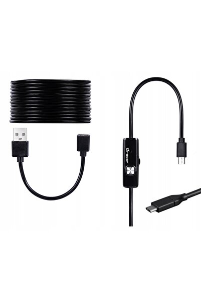NO BRAND Cameră endoscop de inspecție 5m Android USB-C