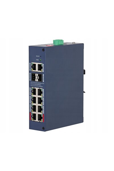 DAHUA SWITCH INDUSTRIAL POE MANAGEMENTAT CHS4212-8GT-110 8 PORTURI SFP