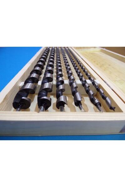 NO BRAND Set burghie pentru lemn 6-18mm 6 buc. Lungime 460mm Kraft&Dele Kd10266