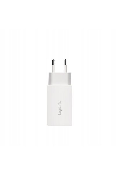 NO BRAND Logilink Pa0367 Încărcător de perete USB GaN, 65W, 2x USB-C (PD 3.0/...
