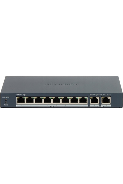 NO BRAND Switch PoE Ds-3E1510P-Ei/M 8 porturi Hikvision