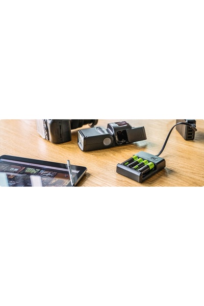 NO BRAND Green cell vitalcharger 4 aa, aaa