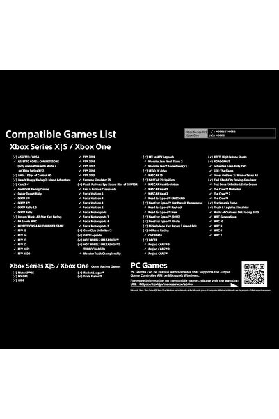 NO BRAND Volan de jocuri de curse cu pedale Xbox PC
