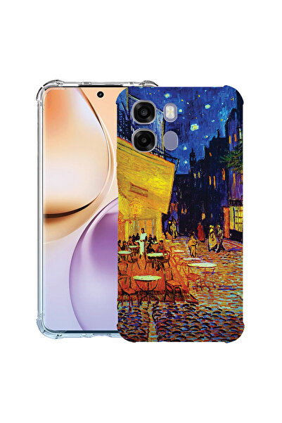 bestcase ® Husa Anti Shock Case For OPPO A6 / A6X / A6S, Van Gogh Café terrac...