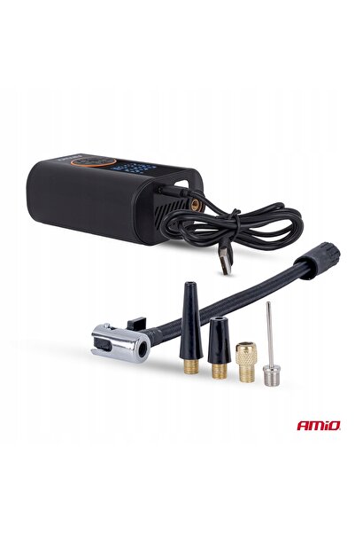 AMIO COMPRESOR AUTO FĂRĂ FĂRĂ FĂRĂLĂS CU LED PENTRU UMFLAREA ANVELOPelor ACOMP-25