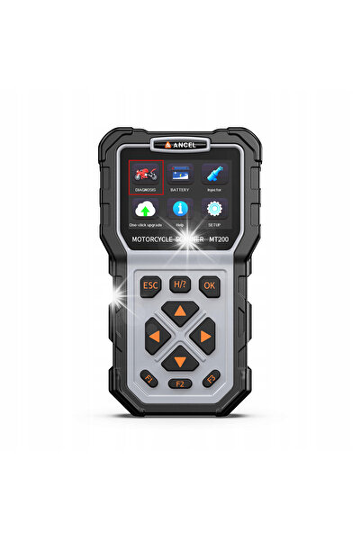 NO BRAND Ancel mt200 tester de diagnosticare OBD2 pentru motociclete, limba p...
