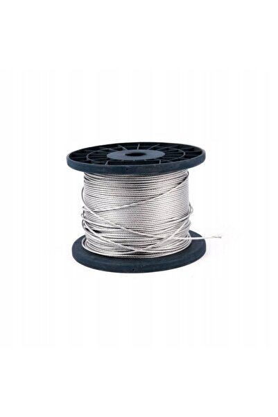 NO BRAND Sârmă de oțel 3.0mm (6X7) Rolă 200m Durabilă Versatilă