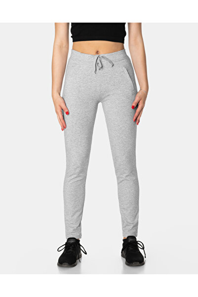 NO BRAND Pantaloni sport de trening de damă, din bumbac, croială dreaptă 4698...
