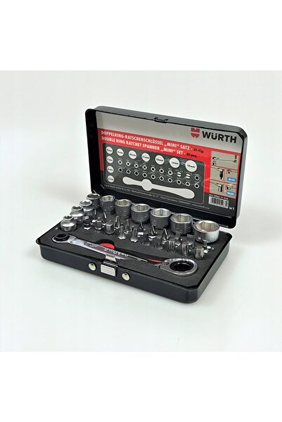 NO BRAND Set de chei tubulare 1/4 ", 31 piese, valiză