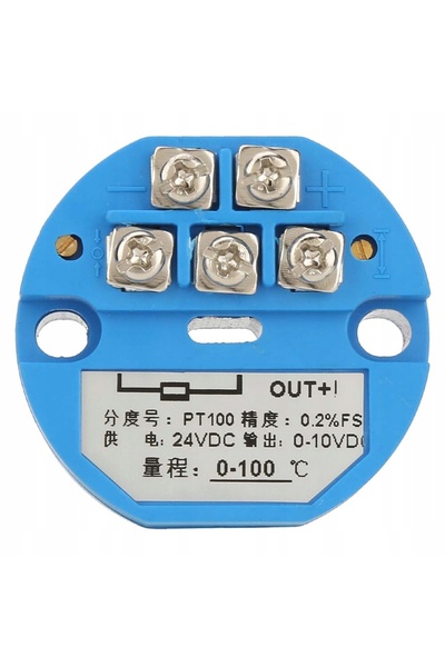 NO BRAND Traductor de temperatură Sbwz Pt100 Dc24V + Senzor de 1m