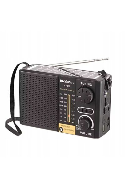 NO BRAND Boxă Bluetooth Radio Alimentată Solar Lanternă de Supraviețuire pent...