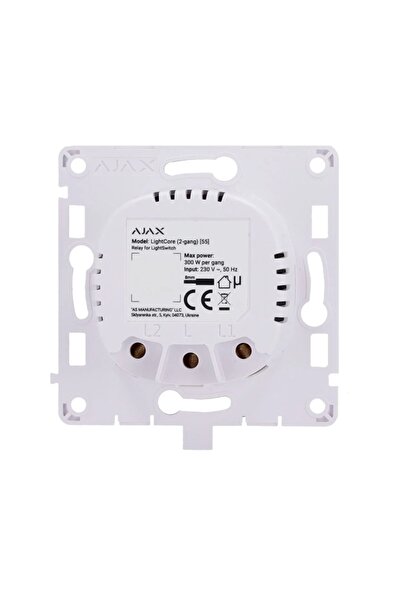 NO BRAND Ajax lightcore releu bidirecțional 2 canale 230V |   fără fir N