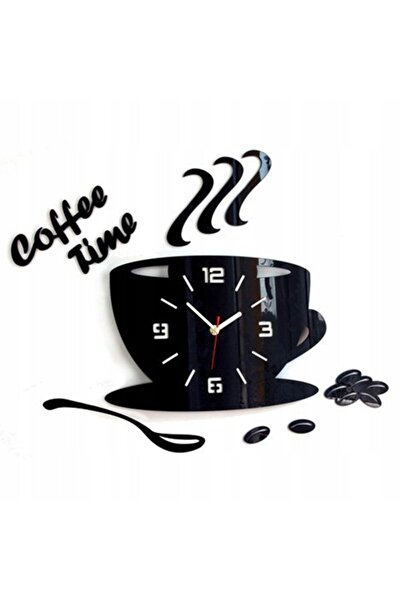 ModernClock Ceas de perete 3D cu design de ceașcă de cafea "