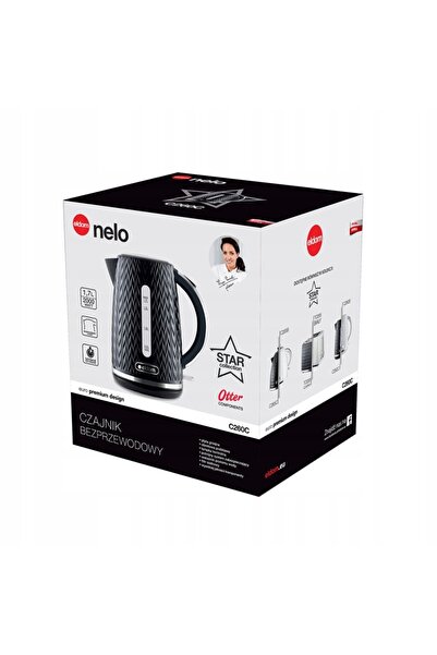 NO BRAND Ceainic electric Eldom C260C Nelo 2000 W, negru
