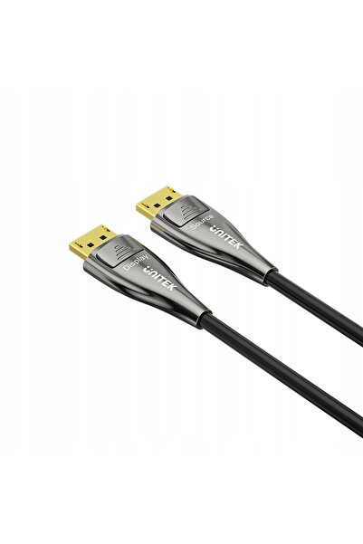 NO BRAND Unitek Cablu Fibră Optică Display Port 2.1 8K 20m