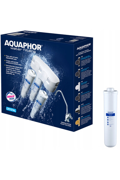 Aquaphor Morion Filtru de apă sub chiuvetă Aquaphor Aquaphor Crystal H + Cart...