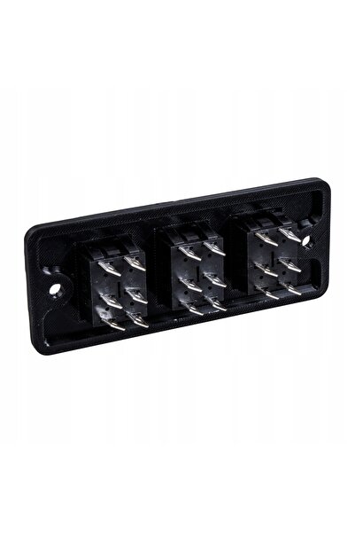 NO BRAND Panou pentru cadru de întrerupător 134x53mm + set 3 întrerupătoare c...