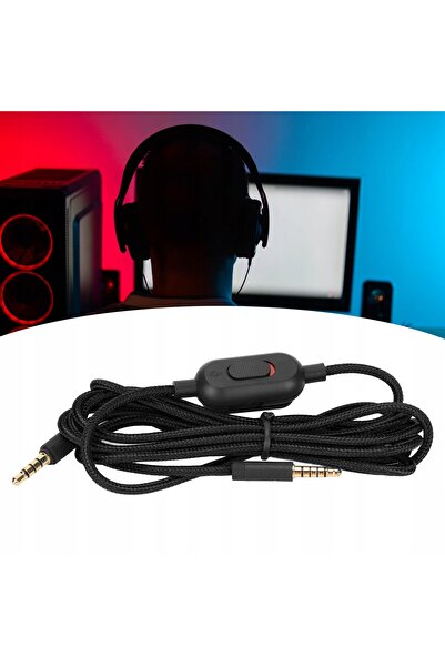 NO BRAND Cablu pentru Logitech g Pro g Pro X / G433 / G233 Negru
