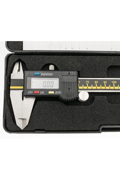 NO BRAND Șubler digital electronic cu afișaj LCD 150mm / 0.02mm Vorel