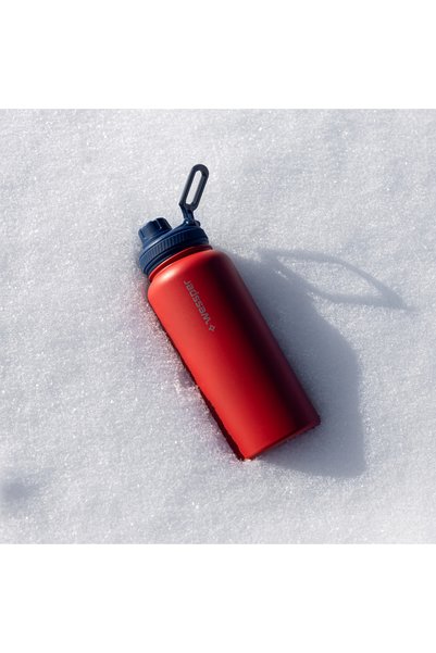 NO BRAND Termos Wessper B3 THERMOSTEEL 1000 ml Roșu intens