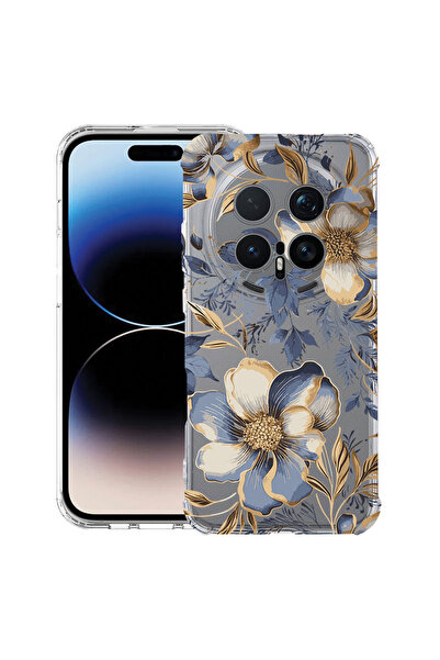 bestcase ®   Αντικραδασμική Θήκη Husa για Honor Magic 8 Pro, Φλοράλ - Θήκη με...