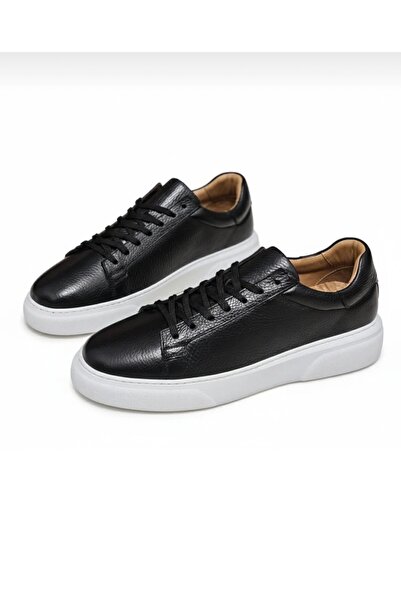 OFLAMAZ Men's Shoes Sneakers 100% Genuine Leather Orthopedic Comfortable Ligh...