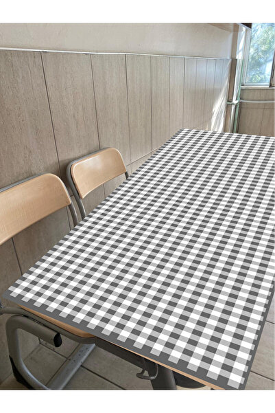 PROMISEBACKDROP2 غطاء مكتب مدرسي مرن 110x40 سم | قماش مقاوم للبقع من البوليست...