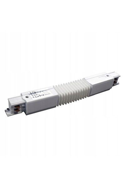 Milagros jewelry Conector pentru lampă de șină, alb, tip 3 circuite: Flexi