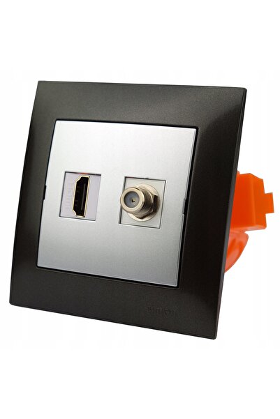 Kontakt-Simon Simon Priză HDMI tip F, terminal încastrat în perete