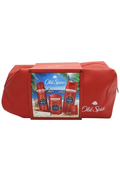 Old Spice Σακούλα Δώρου, Αφρόλουτρο 250, Αποσμητικό 150, Στικ 50, Captain
