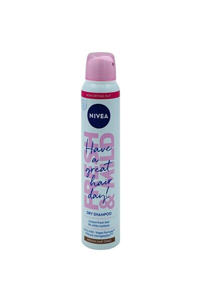 NIVEA Σαμπουάν, Νιβέα, για Ξηρά Επιδερμίδες 200 ml 3 σε 1 Φρεσκάδα & Αναζωογό...
