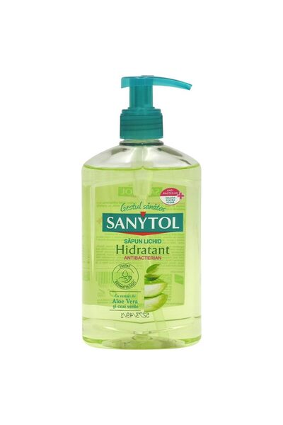 Sanytol Sapun Lichid, Sanytol, 250 ml Aloe Vera si Ceai Verde