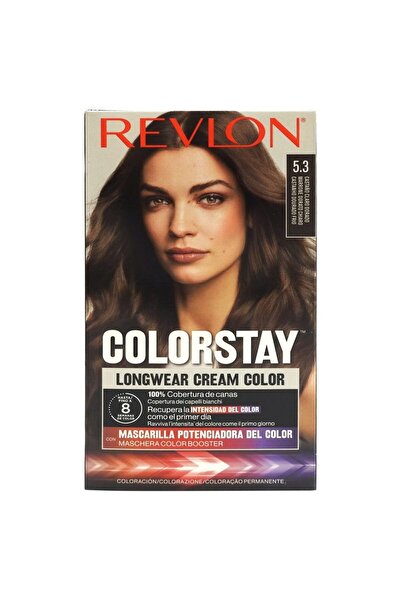 Revlon Vopsea pentru Par, Color Stay, 53 Medium Golden Brown