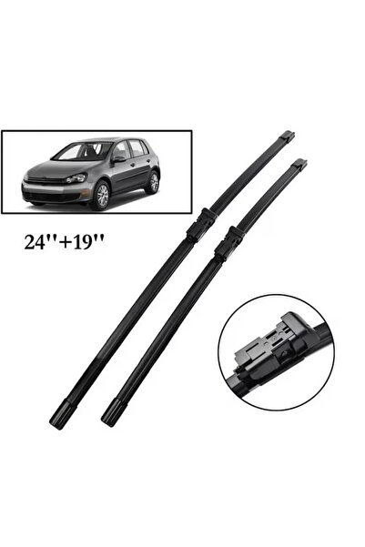OEM Set of 2 rubber windshield wipers VW Golf 5 6 2005-2012