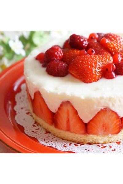 NO BRAND Ulei parfumat Strawberry Shortcake 500g pentru lumânări pe bază de g...