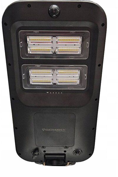 NO BRAND Lampă stradală solară LED puternică de 100W 5000K cu senzor IP65