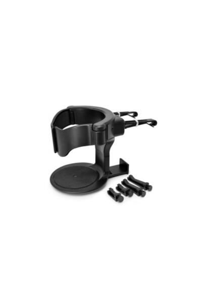 OEM Suport pahar auto grila ventilatie, 3 adaptoare incluse, Negru